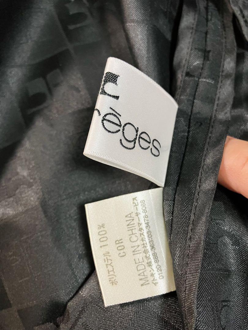 美品　レア　Courreges クレージュ　ロゴ アウター　コート　M