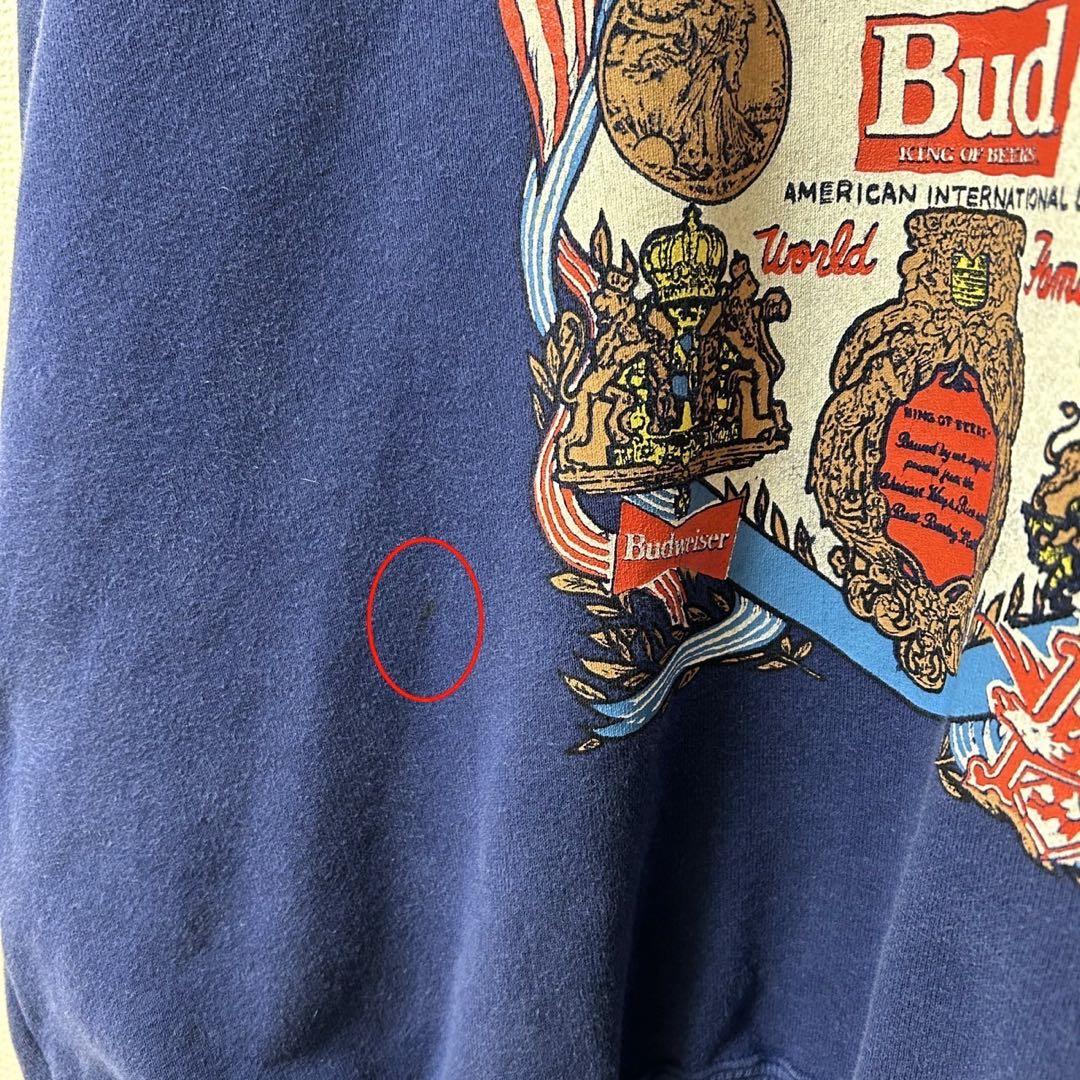 ★90s バドワイザー Budweiser ヴィンテージ スウェット ビール