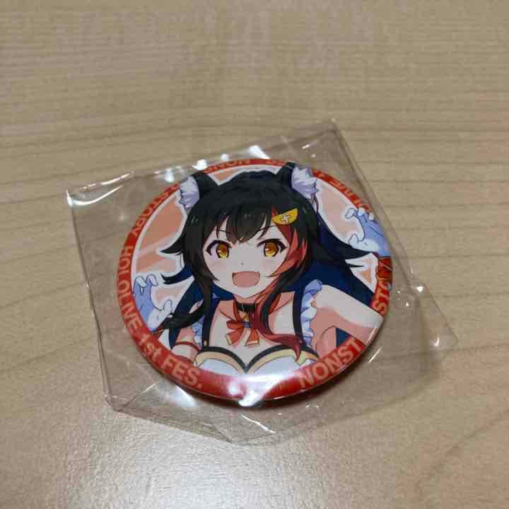 ホロライブ 大神ミオ ノンストップ ストーリー 缶バッジ colegio