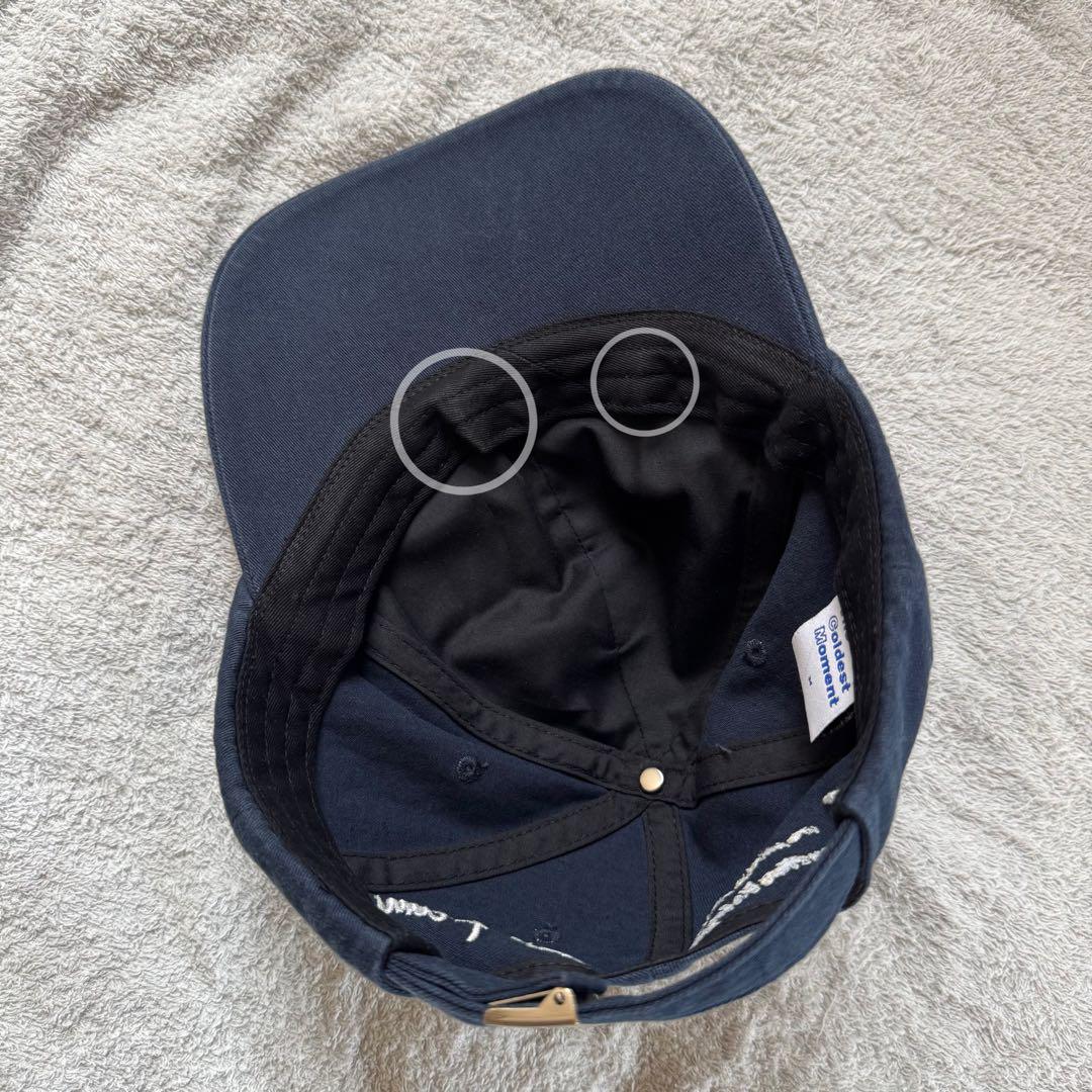 THE COLDEST MOMENT TCM program cap(navy) - メルカリ