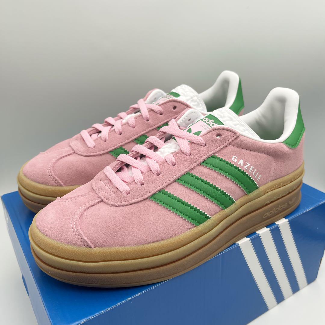 ★adidas originals W★ガゼル ボールド★グリーン/ピンク★ adidas GAZELLE BOLD W 