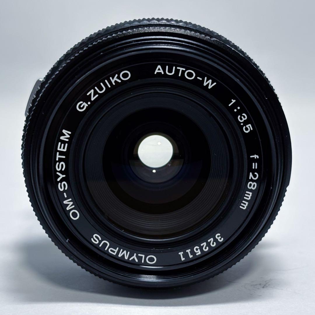 美品 OLYMPUS OM G.ZUIKO AUTO-W 28mm F3.5