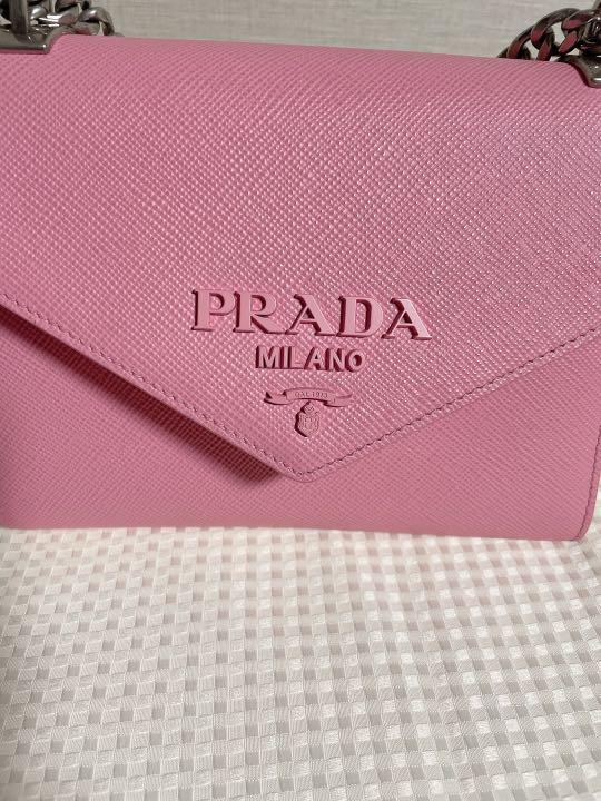 爆買い人気SALE プラダ バッグ Prada leather monochrome bag 3AH8X-m51545673303 再入荷国産