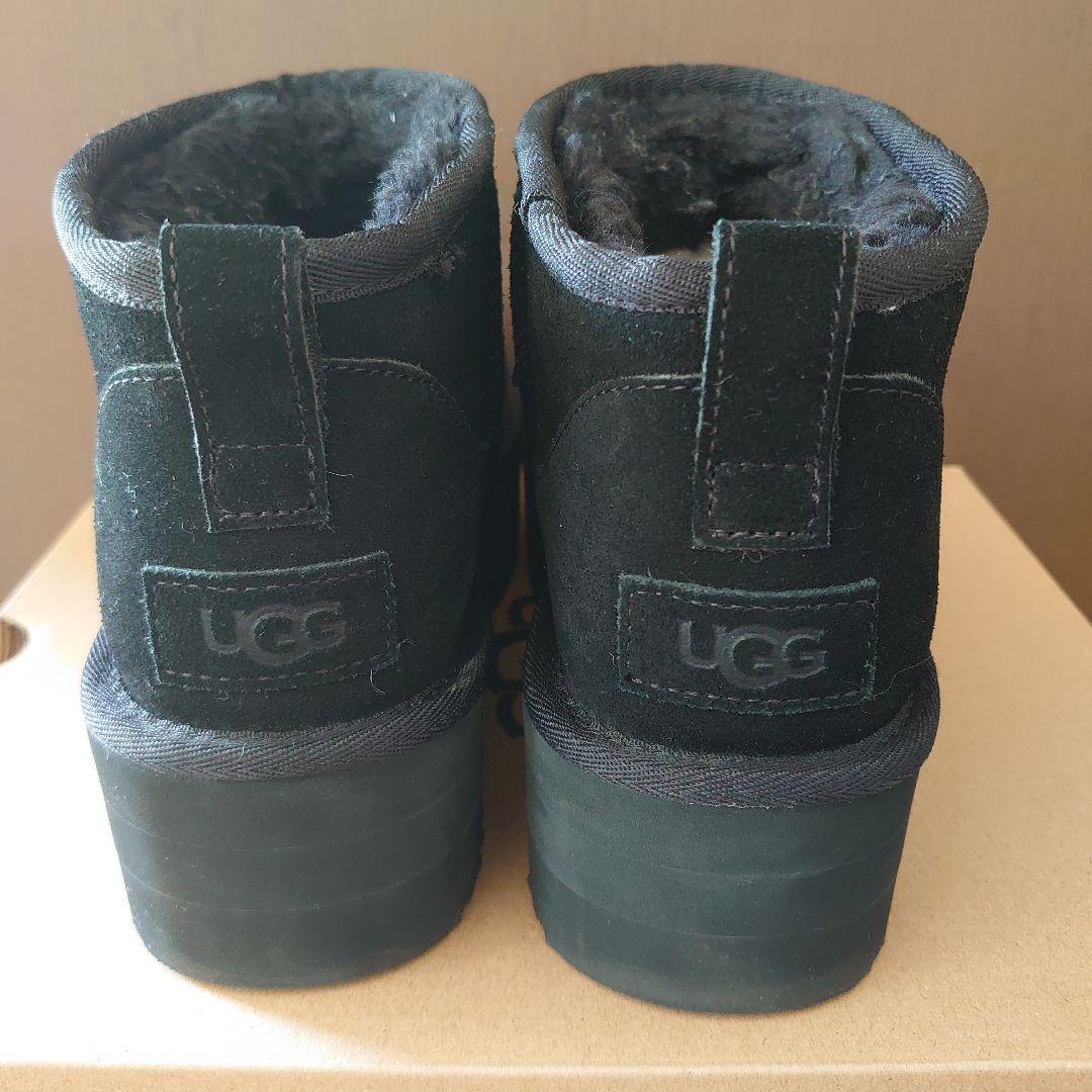 UGG ブラック スエード ムートンブーツ