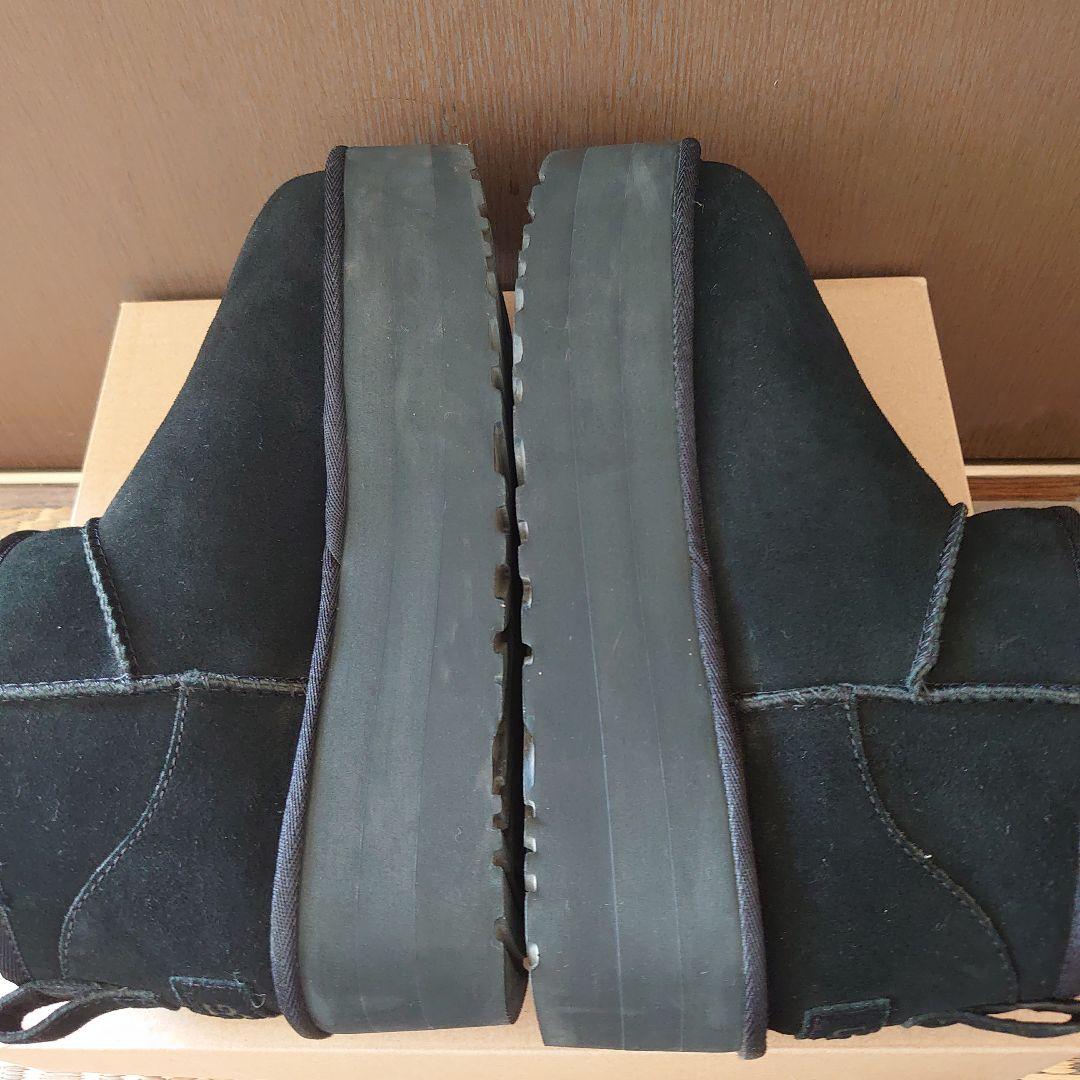 UGG ブラック スエード ムートンブーツ