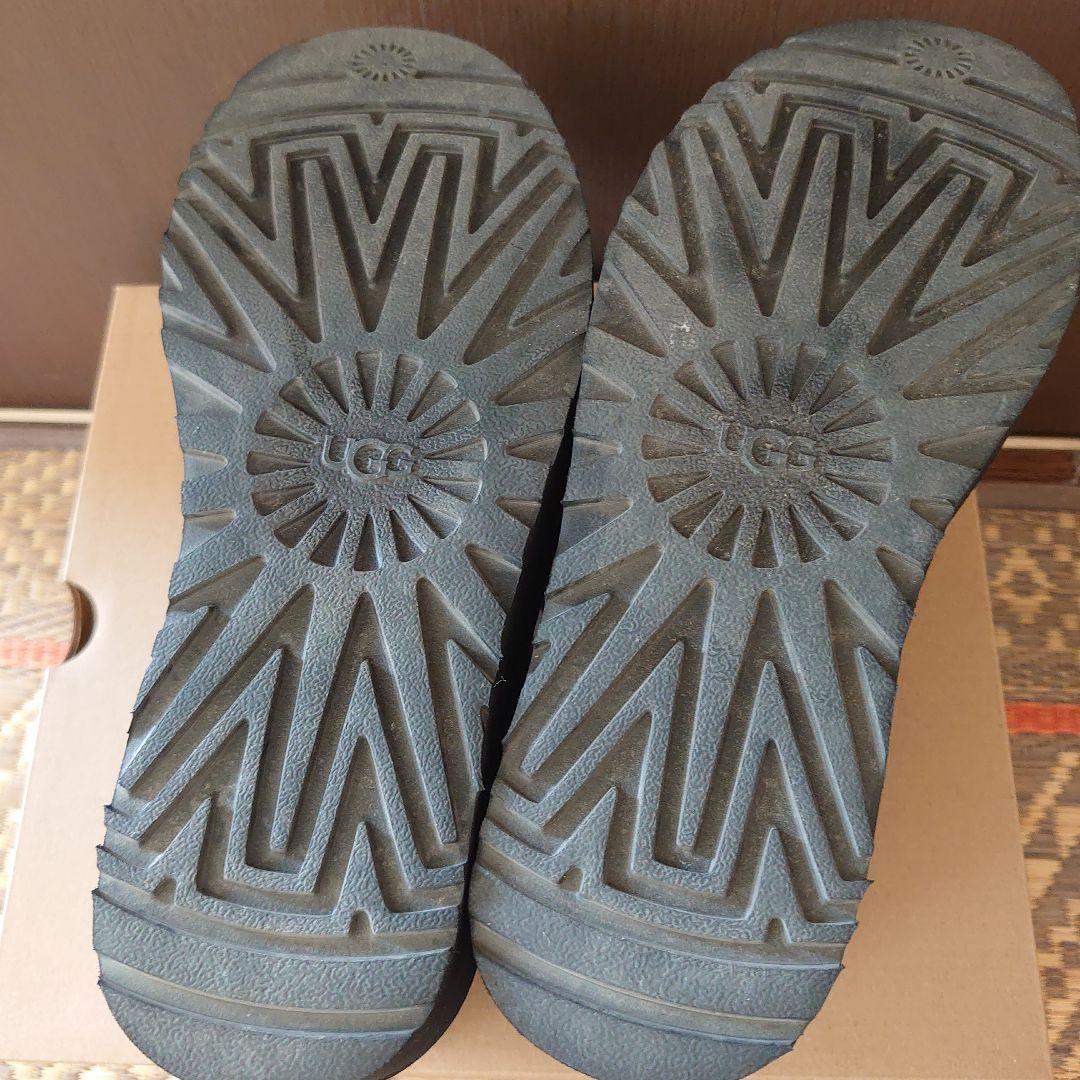 UGG ブラック スエード ムートンブーツ