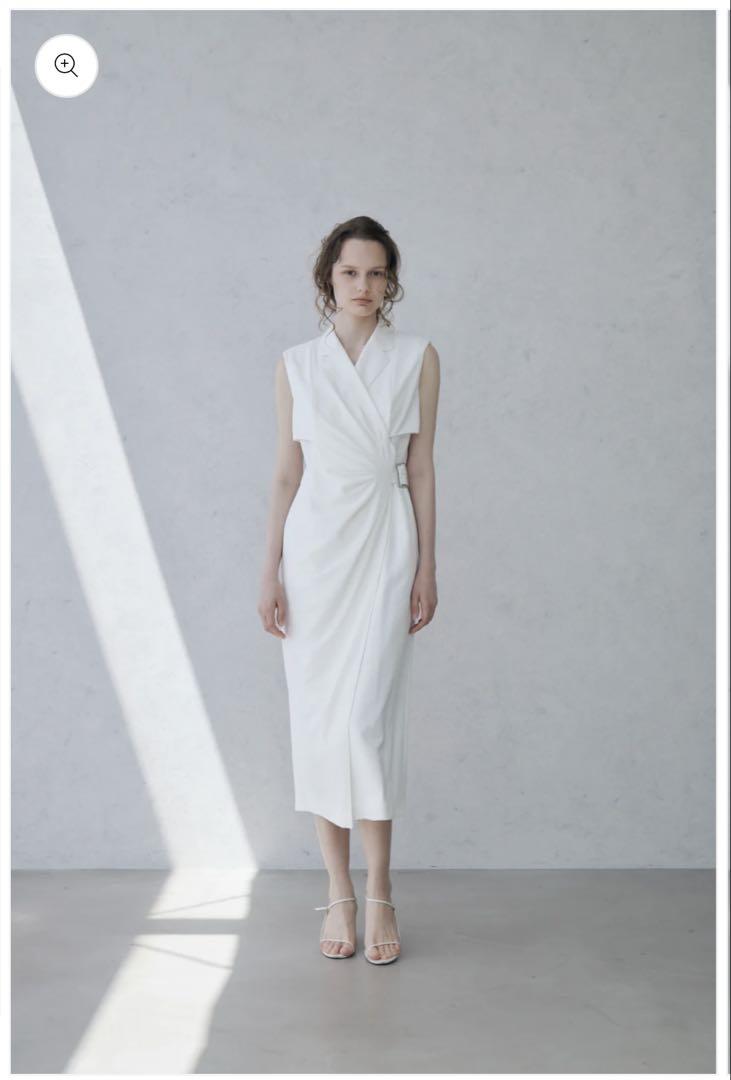 【新品未使用】laubeblanc Side-buckleDrapeDress