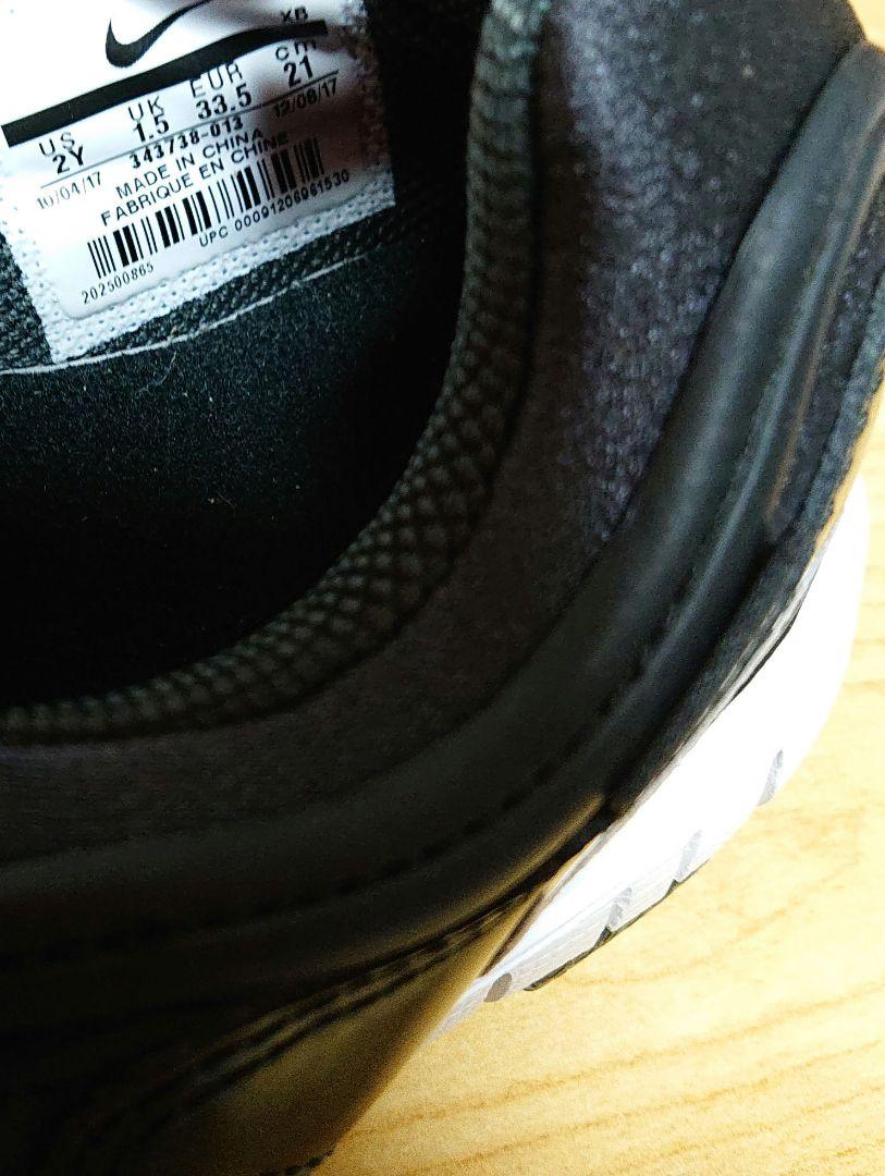 新品 Nike ダイナモ スニーカー 343738-013 ブラック 21cm
