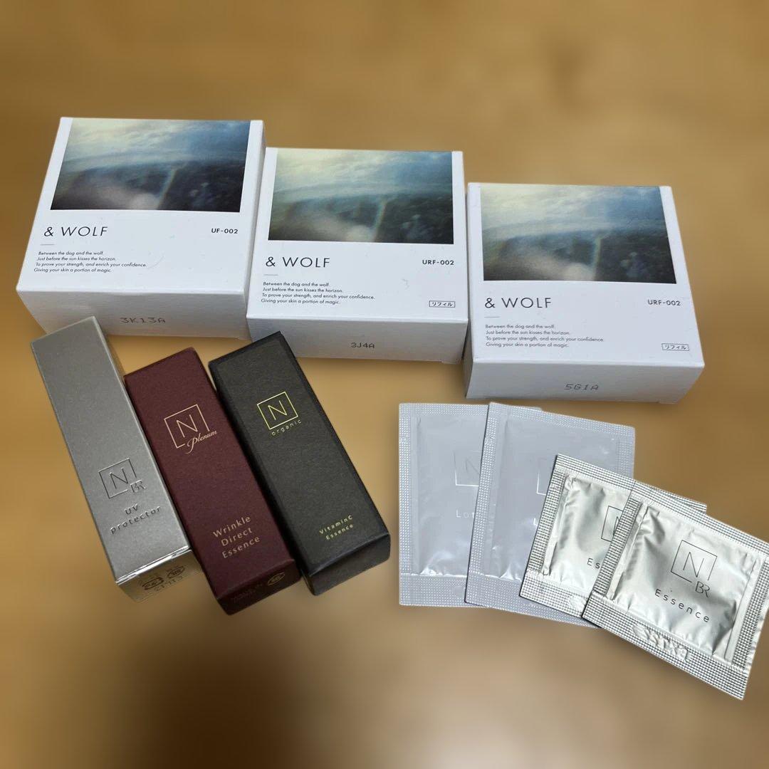 - WOLF UVセラム リキッドファンデーション プロテクターセット& WOLF