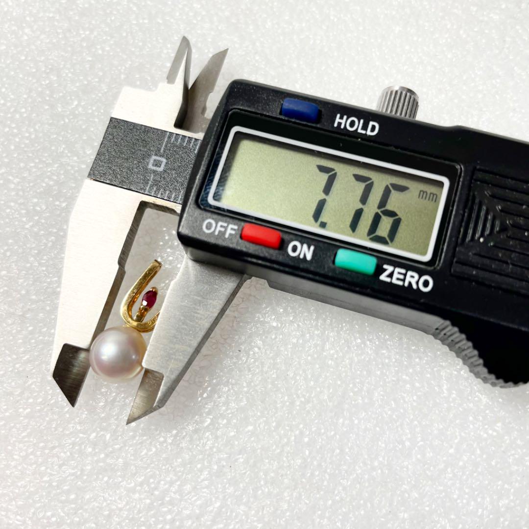 素材 パール&ルビー レディース ネックレスチャーム tlaHk-m51548202971 18金 宝石 在庫特価