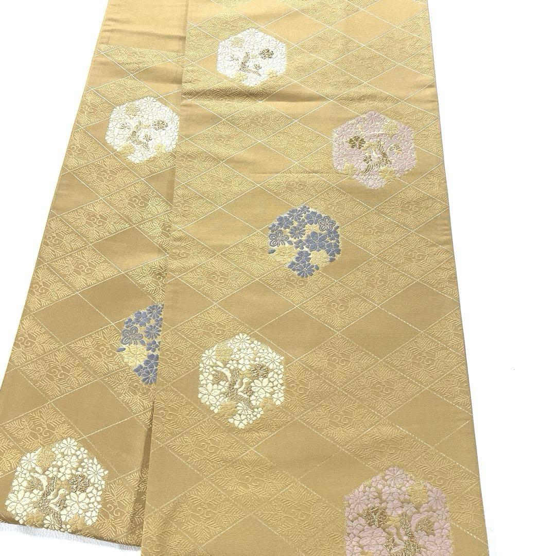 帯4308 ●高級 正絹 六通 袋帯 帯4308 ●高級 正絹 六通 袋帯