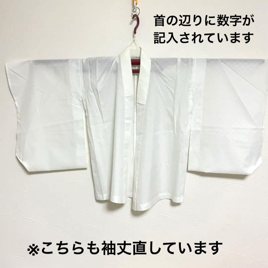 七五三◇市松グレー×マスタード◇5歳男の子着物・羽織・袴他7点セット