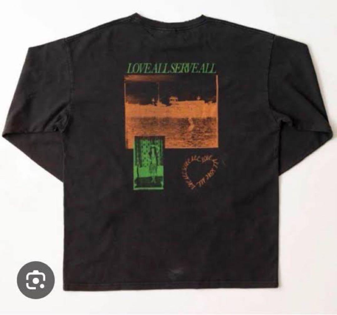 藤井風 LOVE ALL SERVE ALL ロンT ダメージ Sサイズ HEHN RECORDS 藤井風 LOVE ALL SERVE ALL Tシャツ - メルカリ