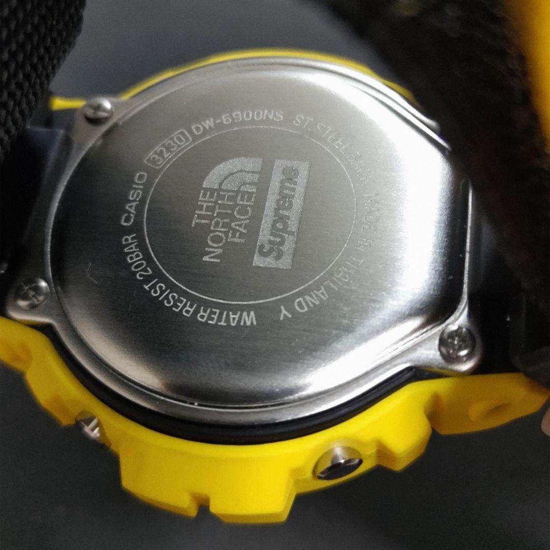 シュプリーム ノースフェイス Gショック 黄
