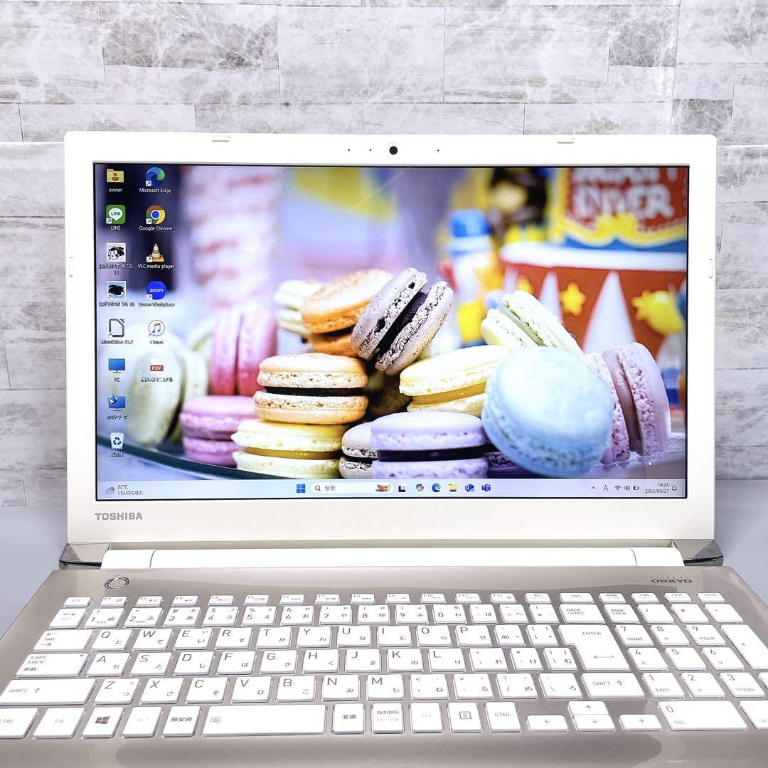 美品✨快速！SSD Windows11 8GB ノートパソコン DVD カメラ