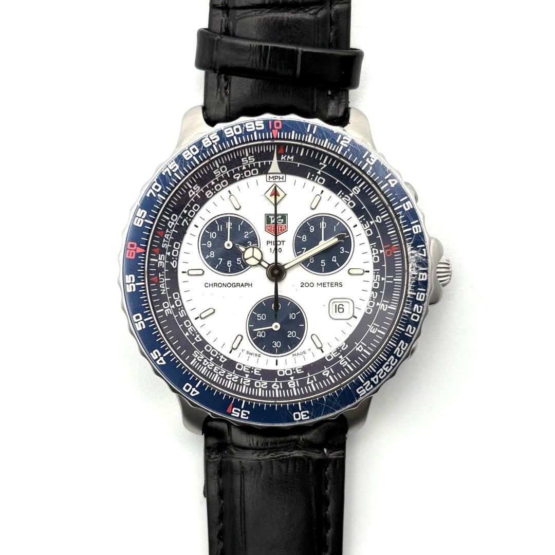 【良品・希少・稼働品】タグホイヤー TAGHeuer パイロット 530.806