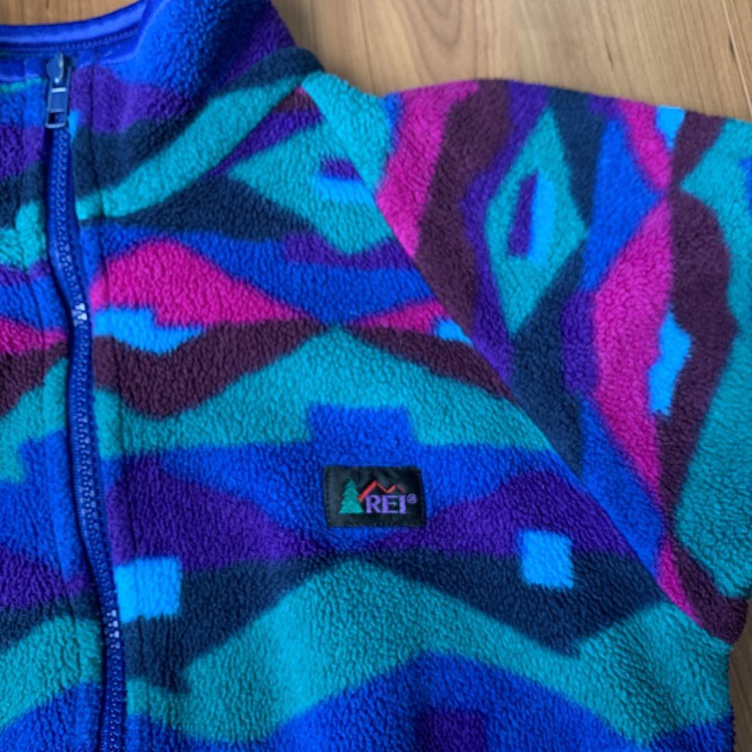 REI キッズ フリース フルジップ ジャケット+llbeanダウンベスト