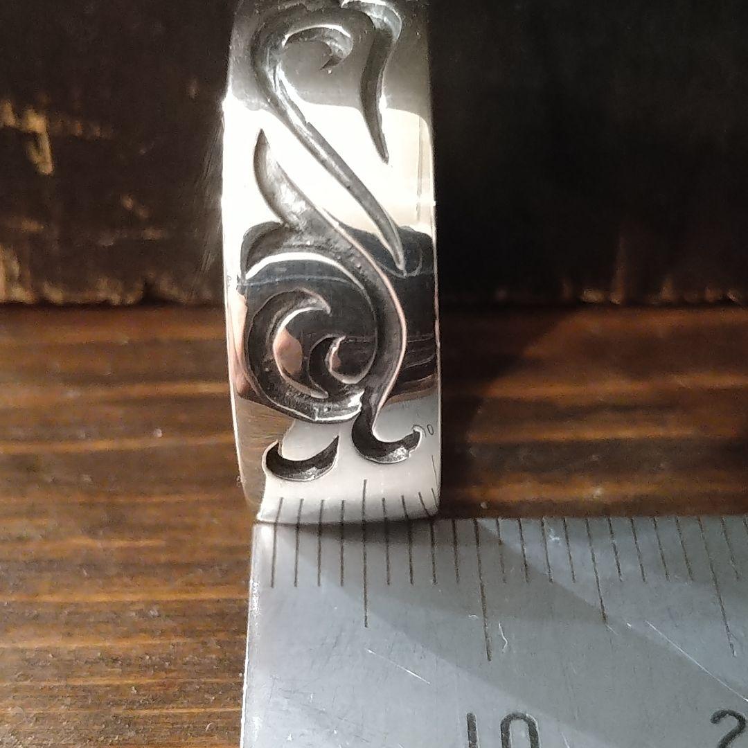 新品 トライバル　925シルバー リング