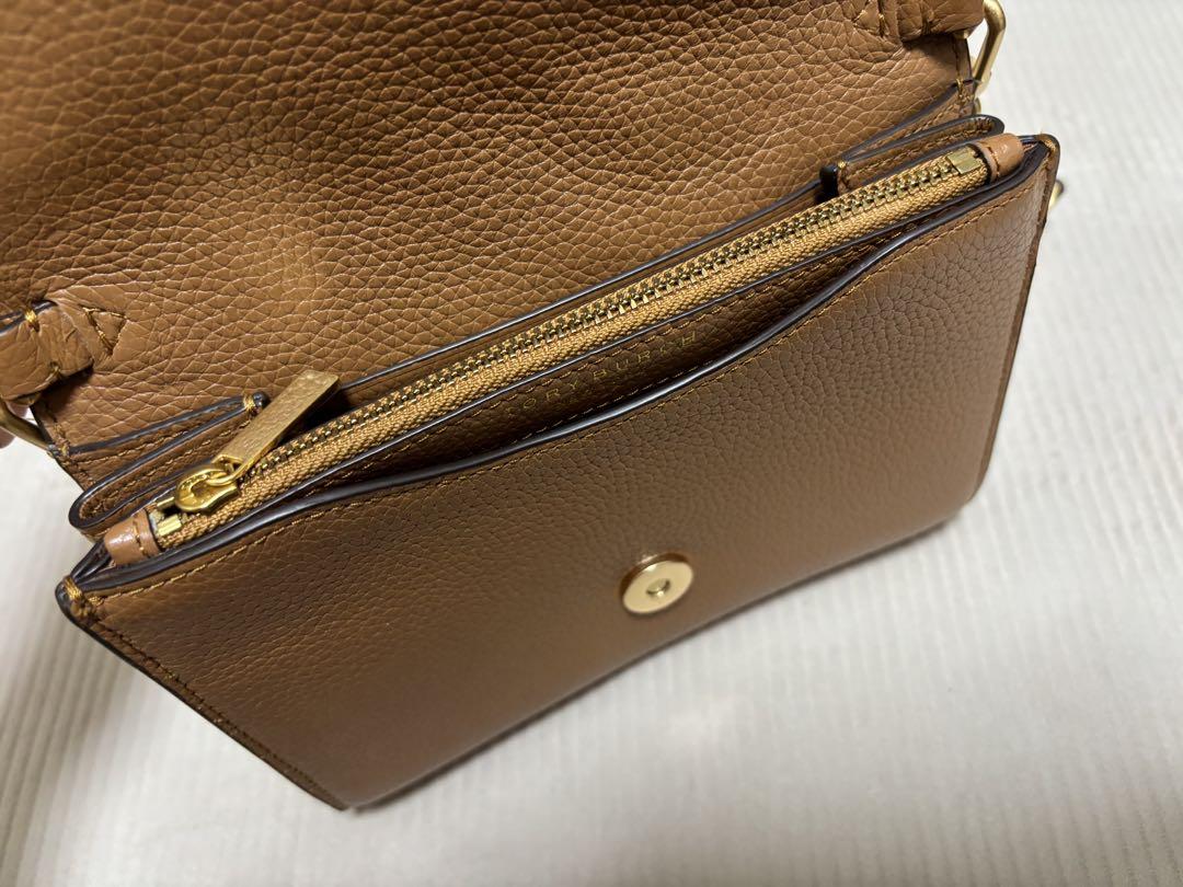 Tory Burch ブラウンショルダーバッグ