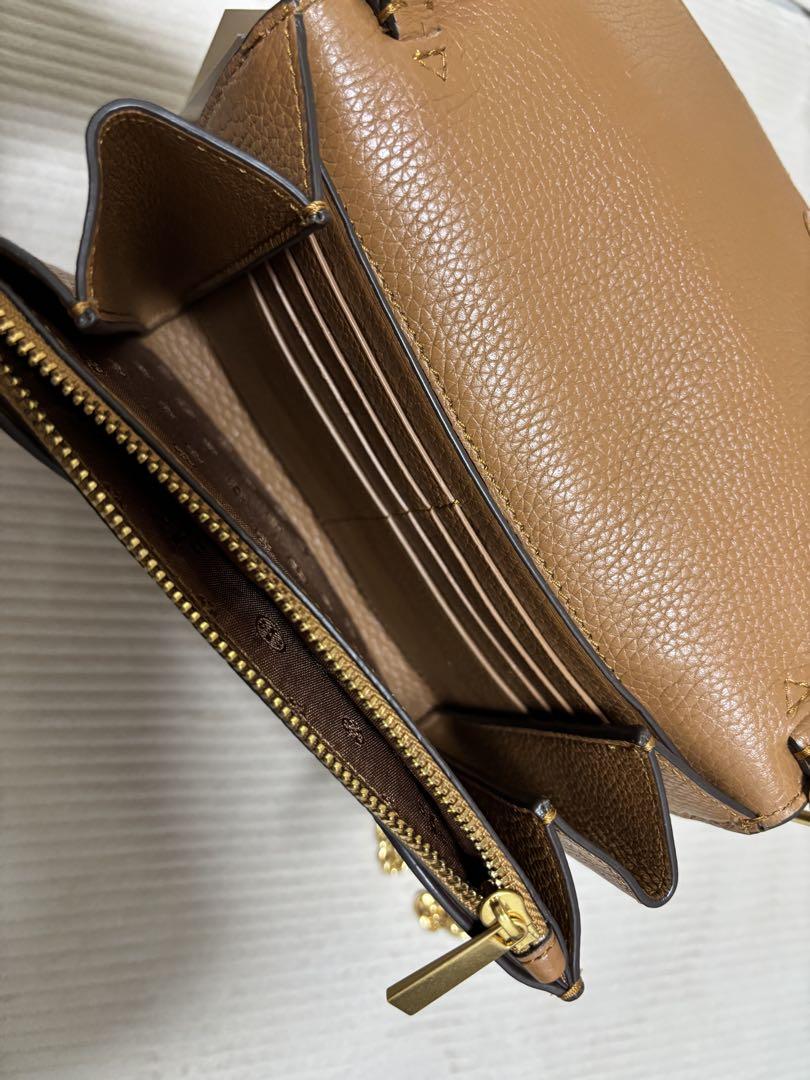 Tory Burch ブラウンショルダーバッグ
