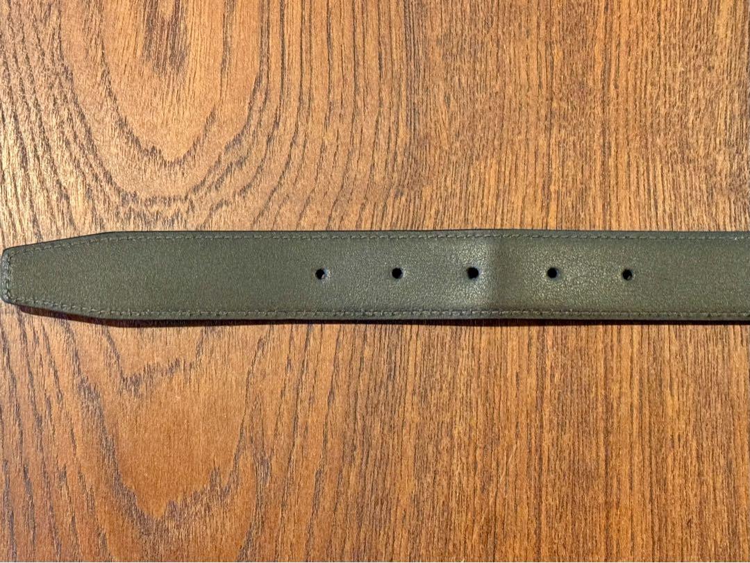 Anderson's アンダーソンズカーフスエード ドレスベルト