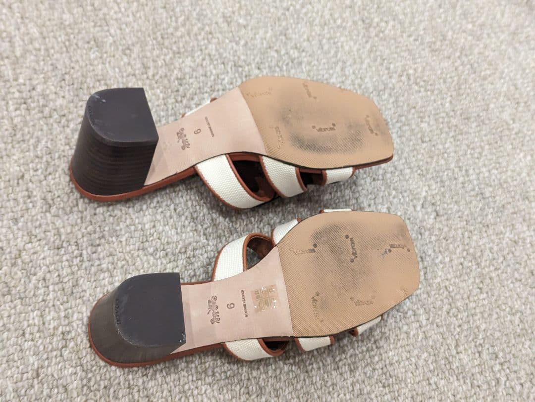 COACH サンダル 23cm(US6) 日本未入荷!】Coach コーチ レインボー COACH サンダル 23cm(US6) 日本未入荷!】Coach コーチ レインボー