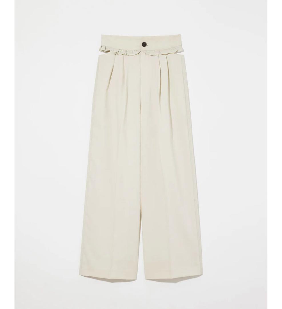 新品タグ付　Eaphi SIDE HOLE SHEER LINE PANTS