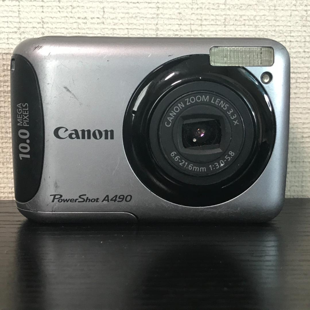 ジャンク品 Canon PowerShot A490 10.0メガピクセル