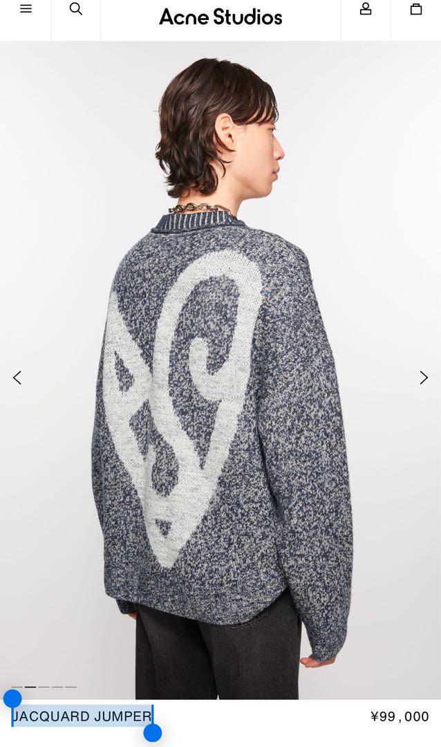 トップス Acne Studios JACQUARD JUMPER M