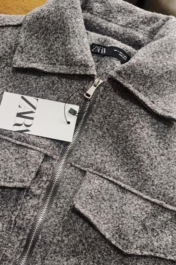 完売品 ZARA ブークレ クロップド ジャケット 完売品 ZARA ブークレクロップド ジャケット - メルカリ