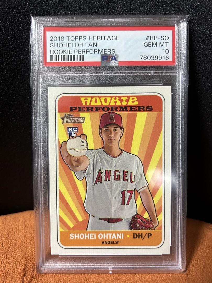 PSA10 2018 Topps Heritage 大谷翔平 ルーキー  鑑定済