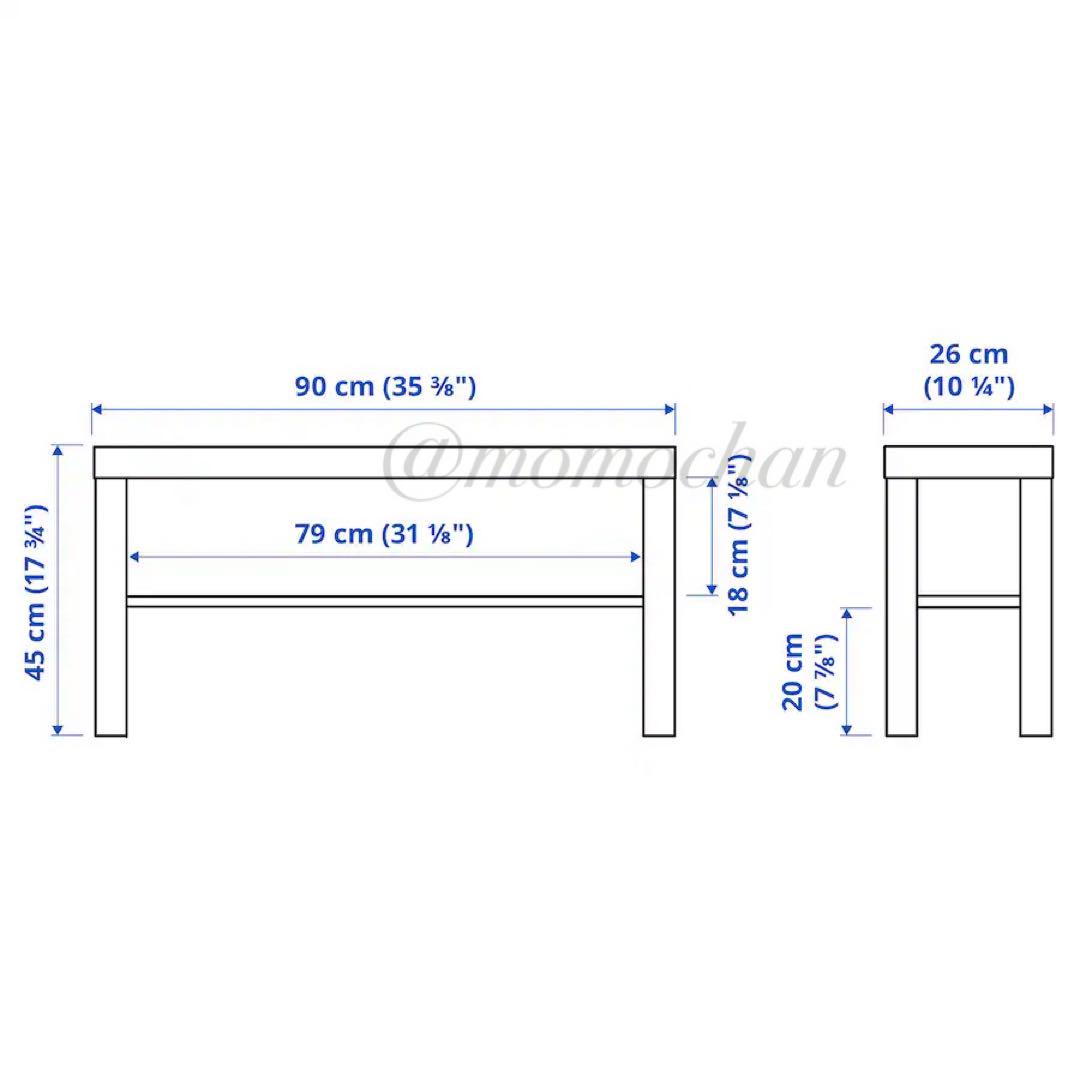【人気】IKEA イケア LACK ラック テレビ台 2台セット ②匿名発送