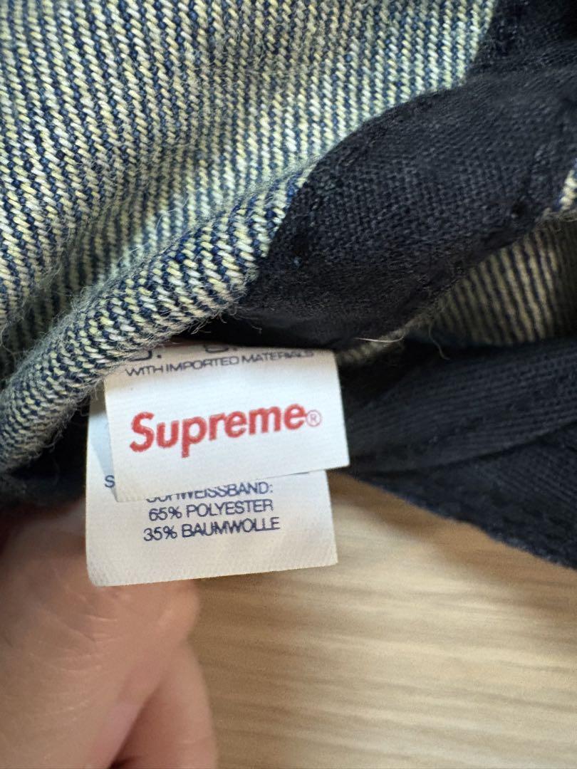 帽子 Supreme - Kevlar Denim S Logo 6-Panel