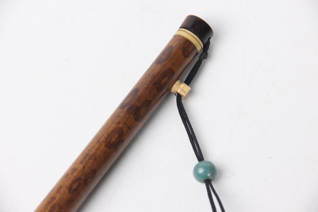 中国古美術 古時代 斑竹 筆入 墨入 班竹 香妃竹 湘妃竹 EJ11B-11