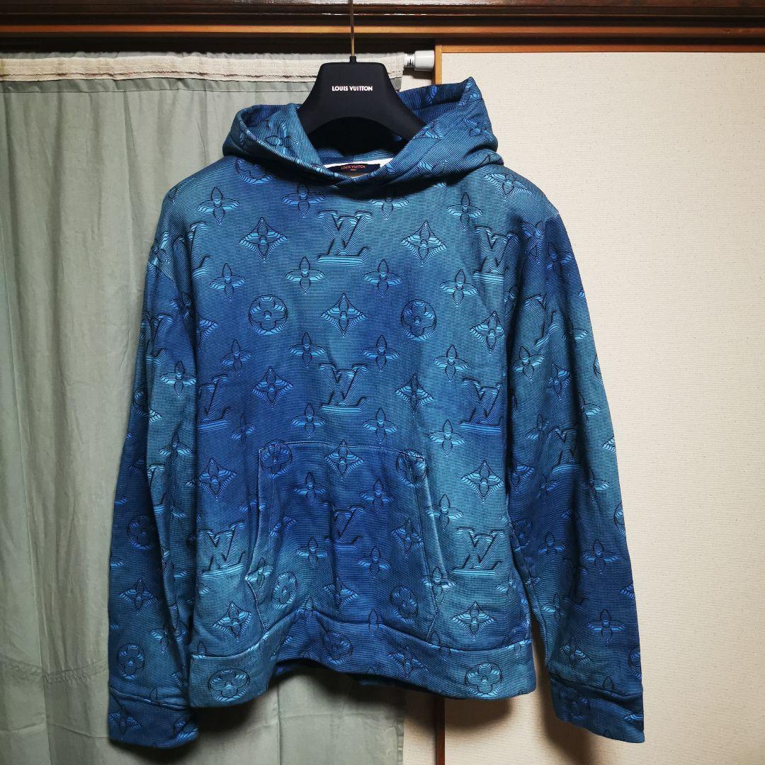 ルイヴィトン 3DモノグラムフーディーパーカーLouis VuittonサイズL