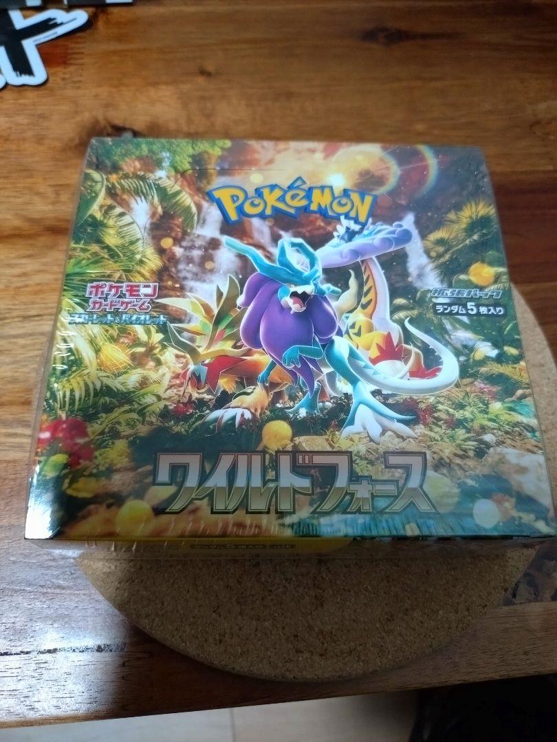 ポケモン　ワイルドフォース　未開封box　シュリンク付き