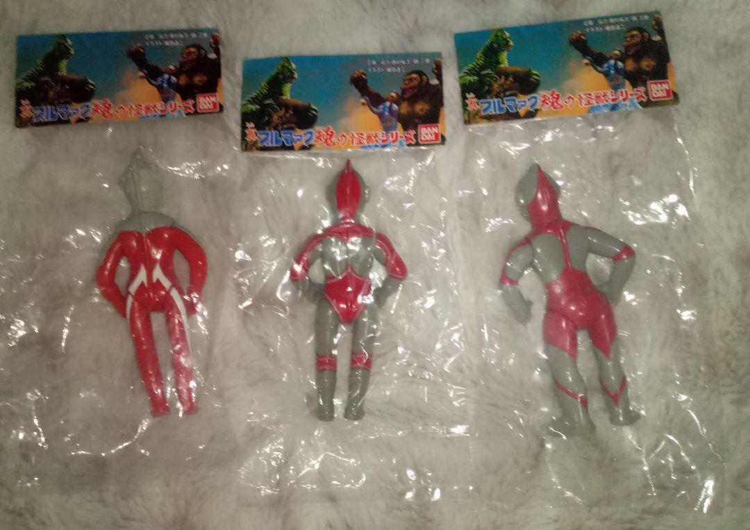 真ブルマァク魂　ウルトラ三兄弟　セット　未開封