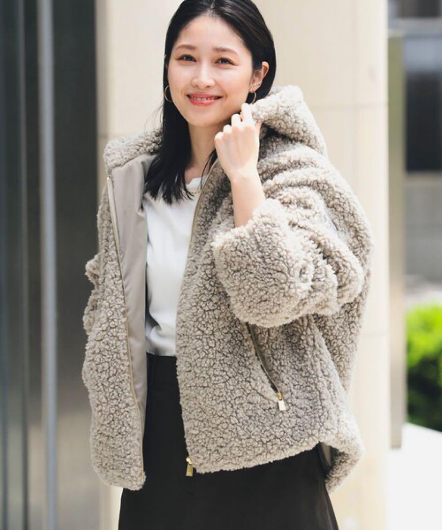 suduk boa tape jacket スドーク ボアジャケット レザー（Qoo10
