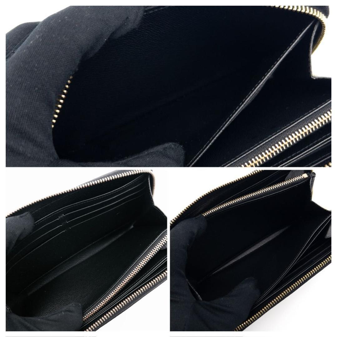 【極美品】ルイヴィトン　新型ICチップ　ジッピーウォレット　エピ　長財布　黒
