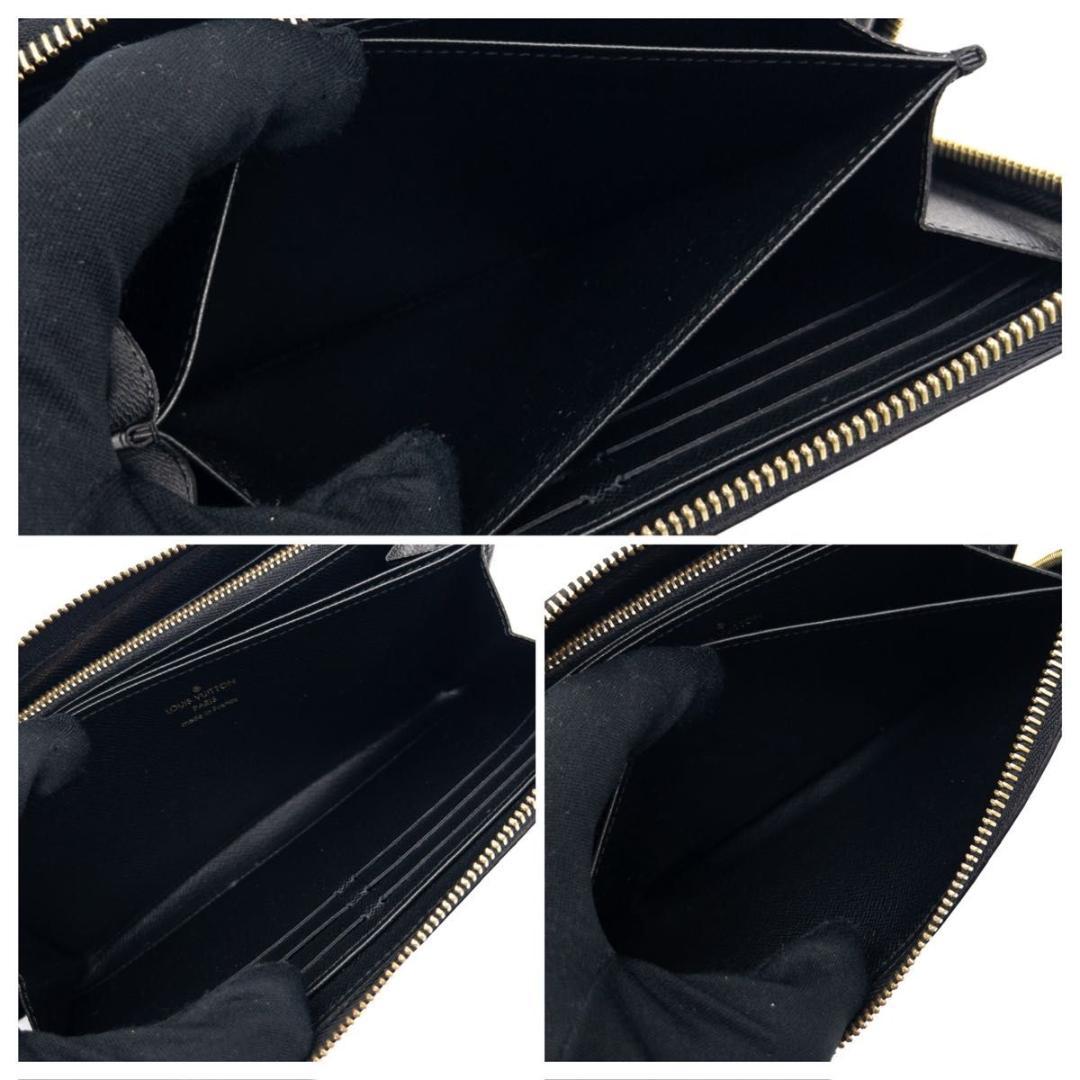 【極美品】ルイヴィトン　新型ICチップ　ジッピーウォレット　エピ　長財布　黒
