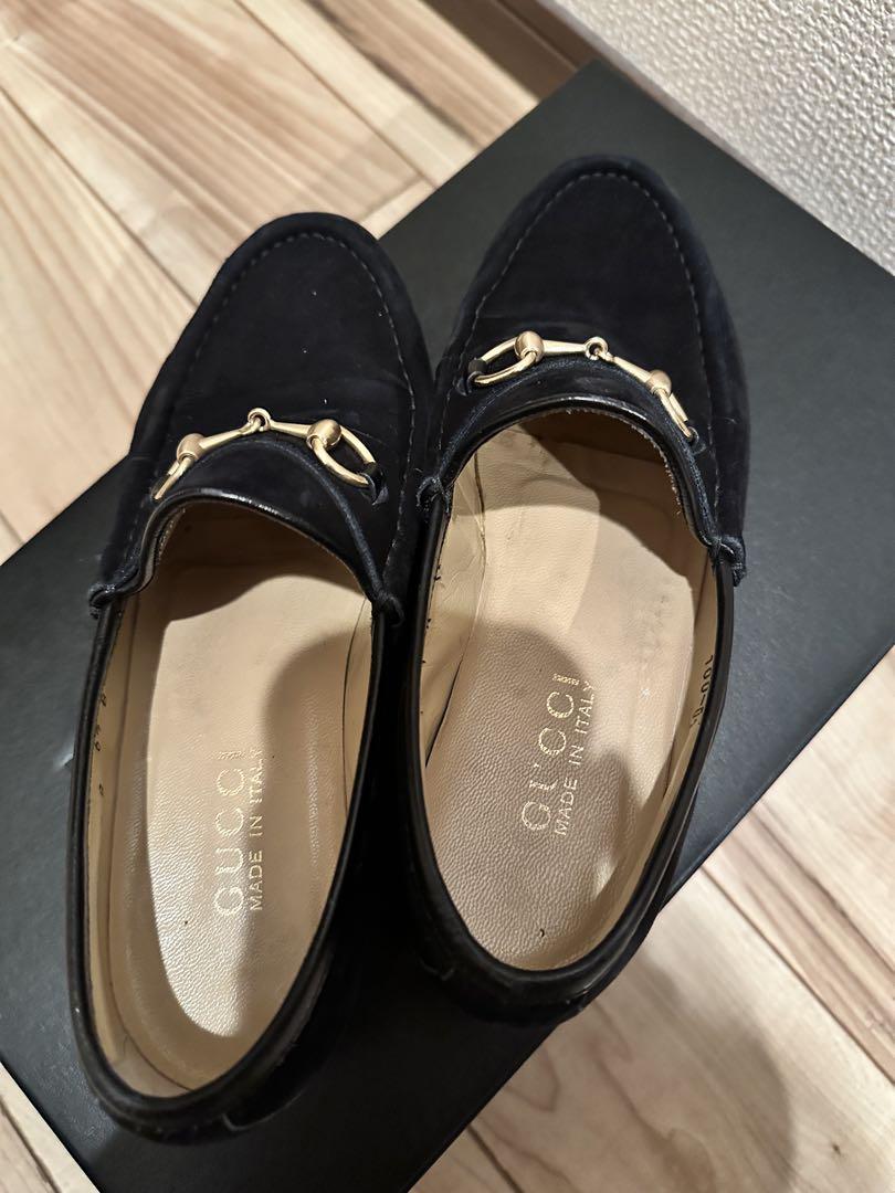 赤字覚悟⇒15,300円 GUCCI ローファー 36.5