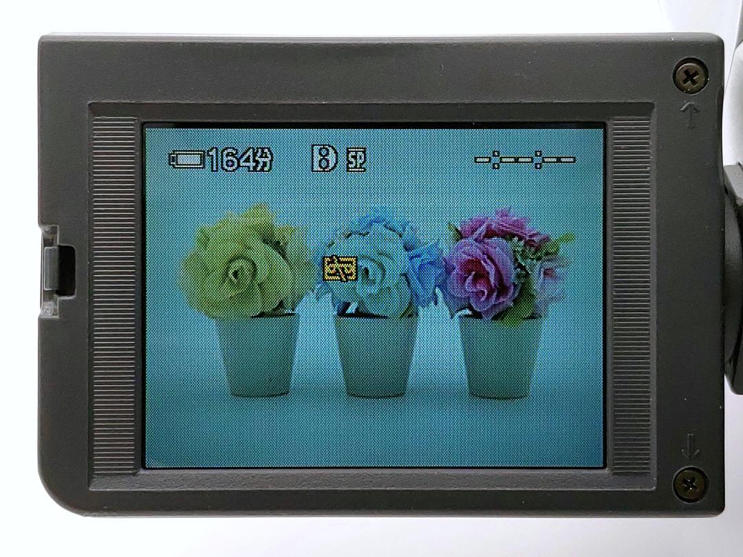 8mmテープのダビングに！ SONY ビデオカメラ DCR-TRV225