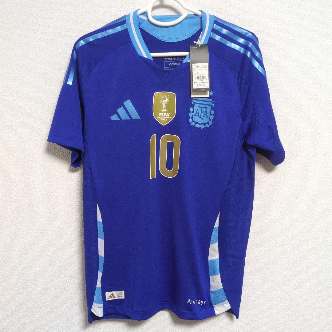 正規品アルゼンチン メッシ ユニフォーム 新品 正規品 アルゼンチン代表 メッシ 2024 アウェイ