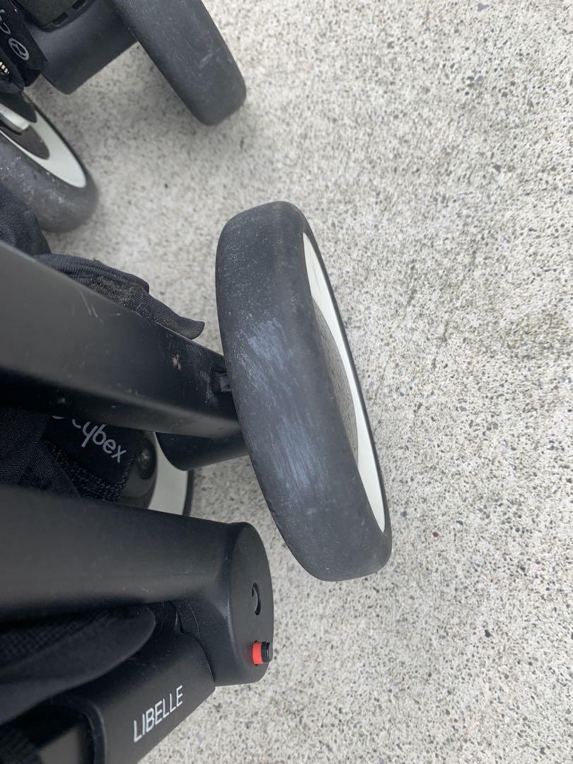 cybex サイベックス　B型ベビーカー　LIBELLE ムーンブラック