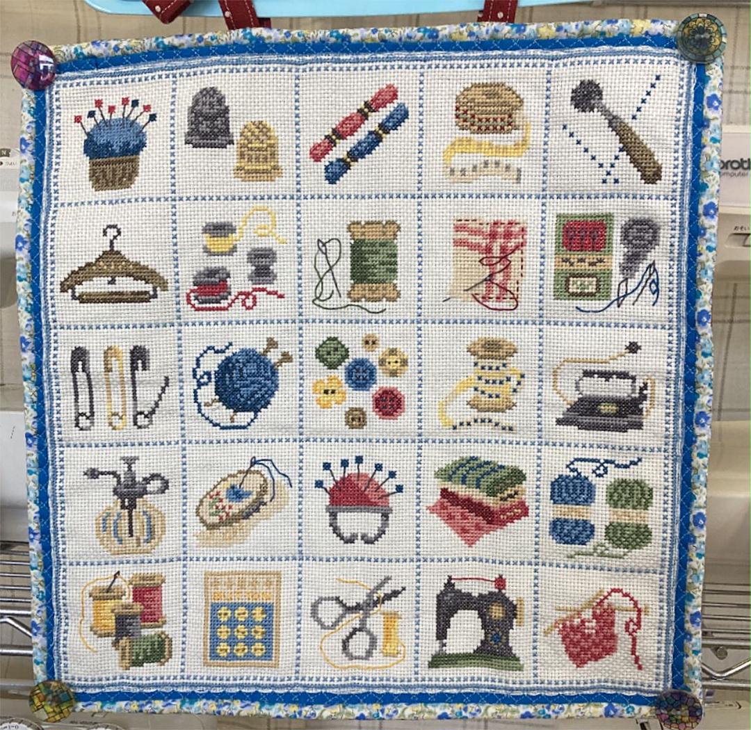 クロスステッチ刺繍♪タペストリー