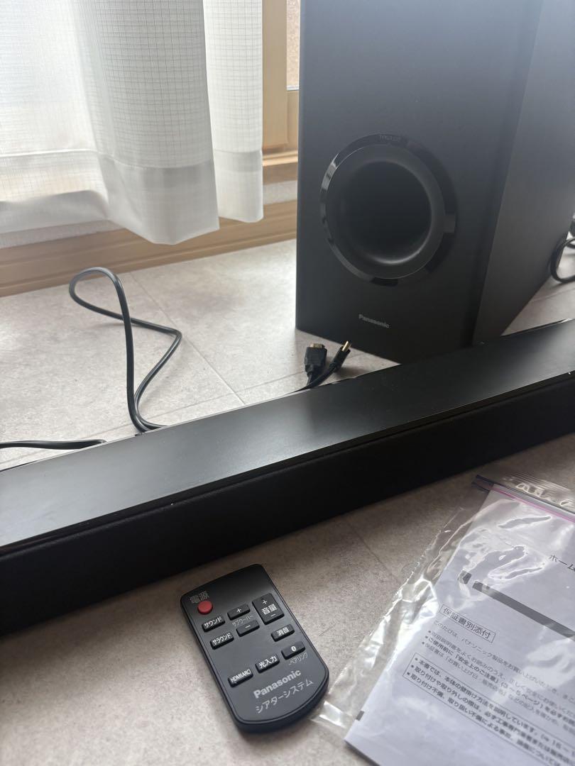 値下げ‼️美品‼️ホームシアターオーディオシステムPanasonicスピーカー ☆7/20まで出品☆Panasonic ホームシアターオーディオセット