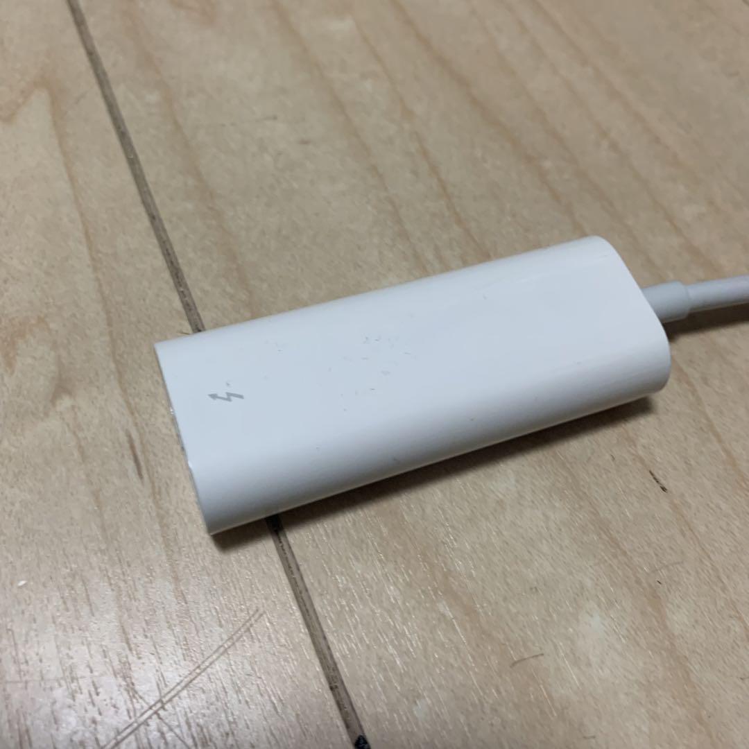 Apple Thunderbolt3 to Thunderbolt2アダプター Apple Thunderbolt3 to Thunderbolt2アダプター