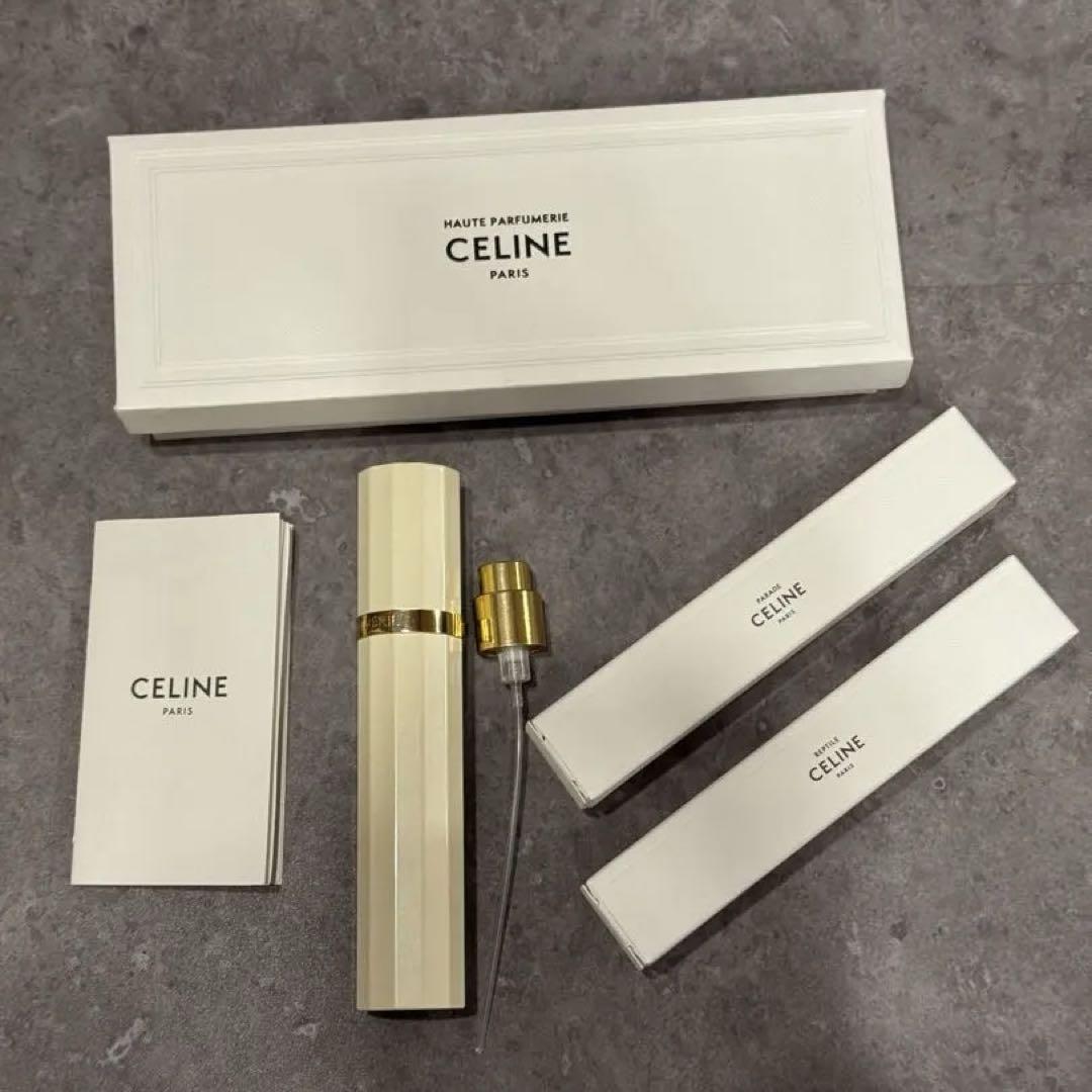 断捨離中様専用】CELINE 香水 アイボリー トラベルスプレー