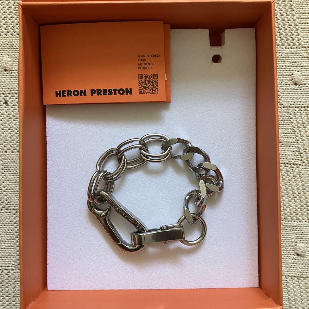新品 HERON PRESTON チェーンブレスレット シルバー - メルカリ