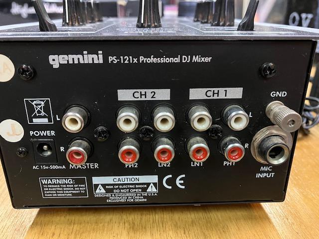 DJ機材 Gemini PS-121x